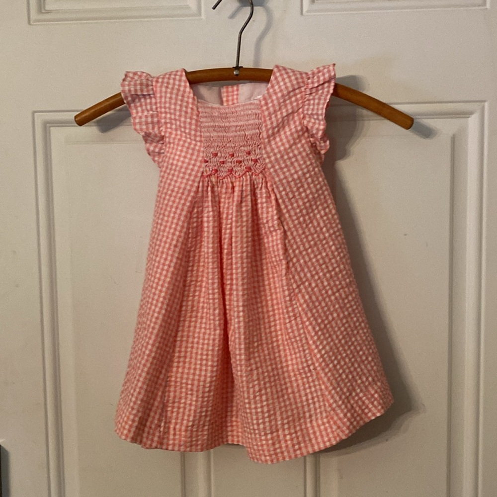 Edgehill Collection Pink Gingham Dress